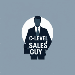 C-Level Sales Guy Logo