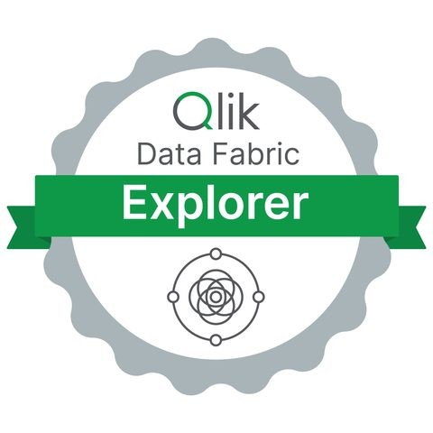 Talend Data Fabric Explorer badge, September 20th, 2021