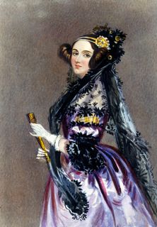 Portrait of Ada King, Countess of Lovelace (Chalon, highest Commons scan)