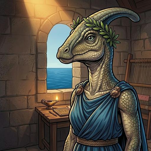 Penelope Parasaurolophus